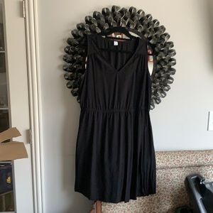 Mini black dress